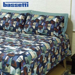 Lenzuola matrimoniali bassetti roofs b1 ambientate