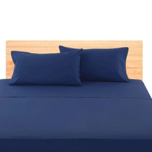 Lenzuola matrimoniali blu notte