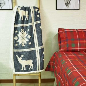 Plaid con agnellino corran