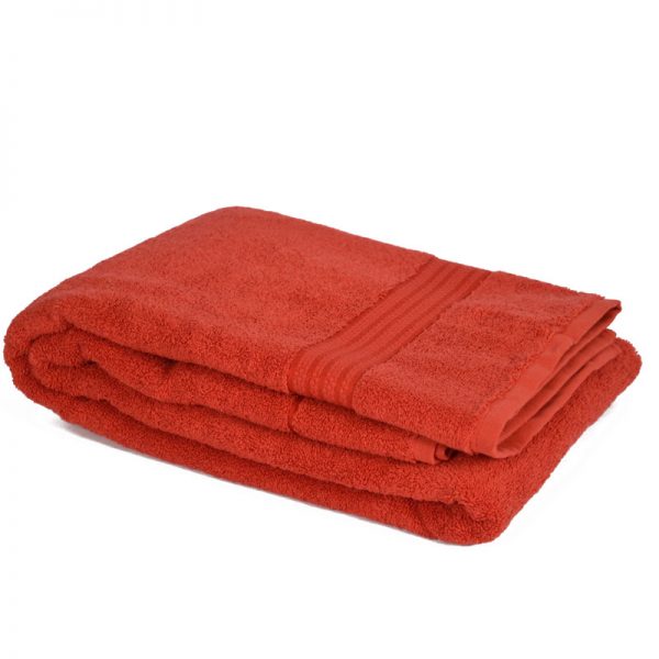 Telo doccia aqvila rosso
