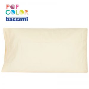 Federa per cuscino bassetti pop color avorio 30