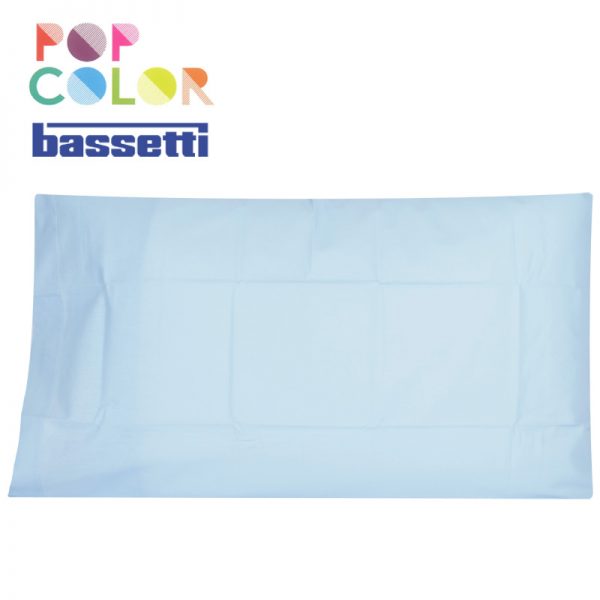 Federa per cuscino bassetti pop color cielo ci