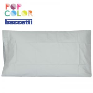 Federa per cuscino bassetti pop color fumo fa