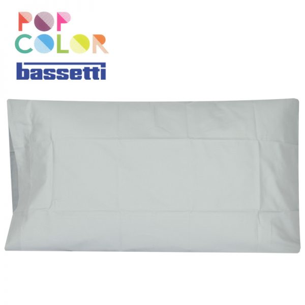 Federa per cuscino bassetti pop color fumo fa