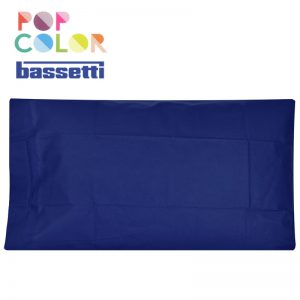 Federa per cuscino bassetti pop color oltremare da