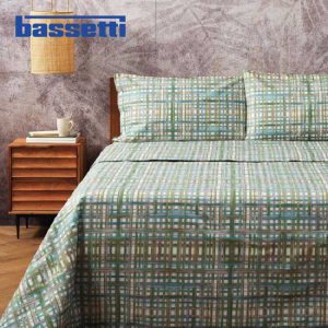 Lenzuola bassetti belem verde