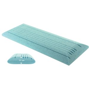 Cuscino per letto piazza e mezza in memory fresh