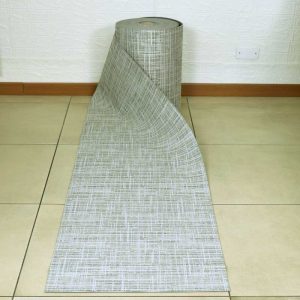 Tappeto a metro White and gray rotolo