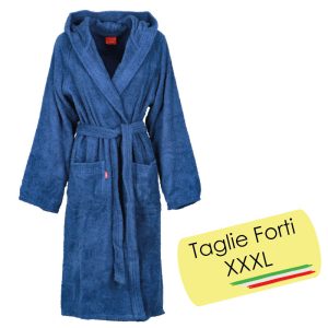 Accappatoio taglie forti viareggio blu