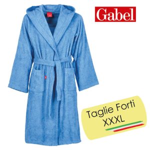 Accappatoio gabel viareggio bluette taglie forti