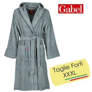 Accappatoio gabel viareggio metallo taglie forti