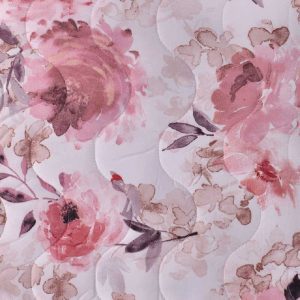 Trapuntino matrimoniale rosae particolare
