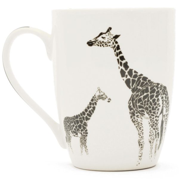 Tazza mug da collazione giraffe