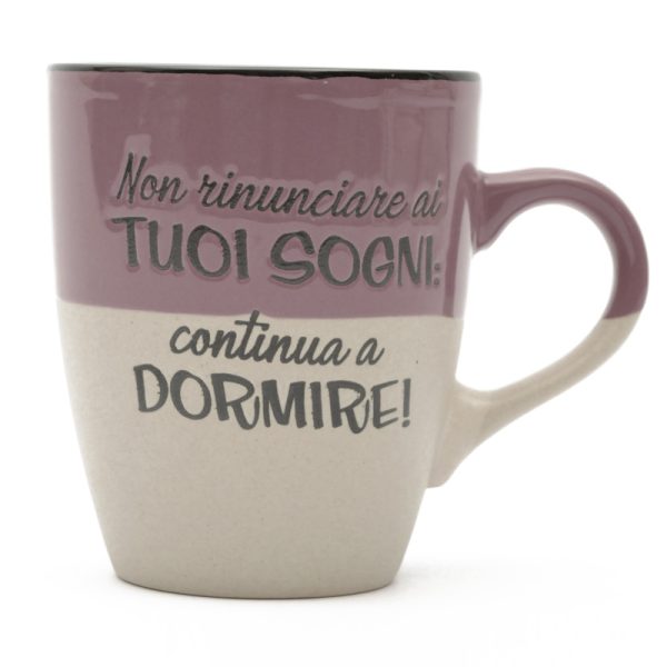 Tazza da colazione continua a dormire