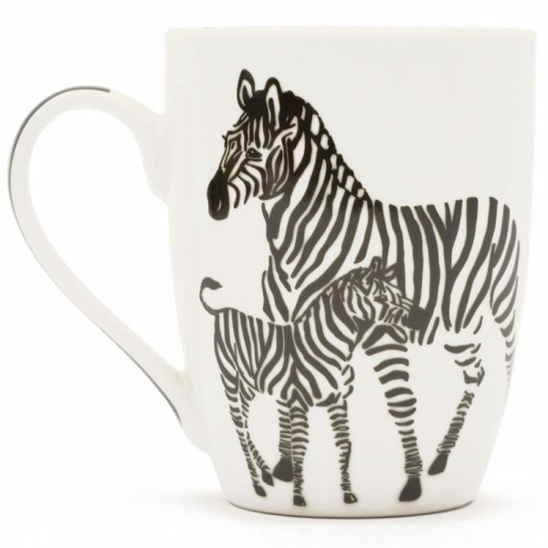 Tazza da collazione zebre