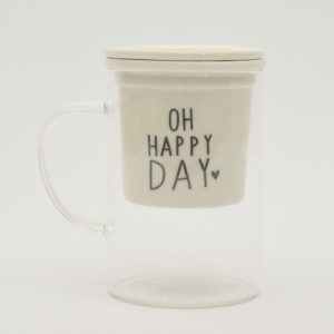 Tazza tisaniera ho happy day