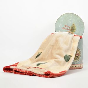 Bauletto natale con plaid