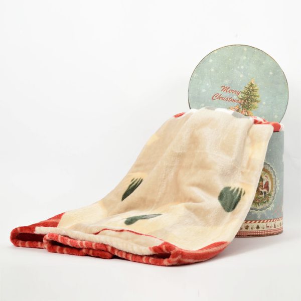 Bauletto natale con plaid