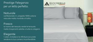 Banner lenzuola orleans perla