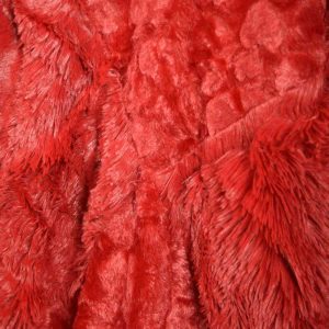 Plaid corran rosso particolare