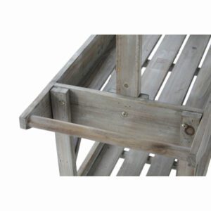 Carrello da giardino in abete particolare 1