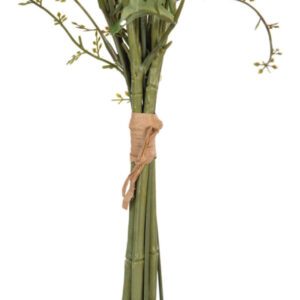 Mazzo di fiori artificiale arancio gambi