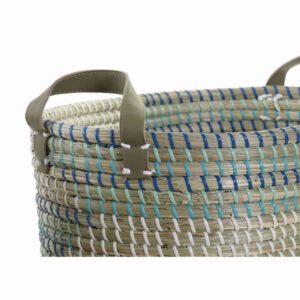 Set due cestini tropicale manici