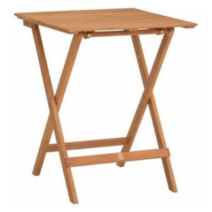 Tavolo da giardino in legno naturale
