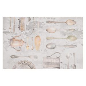 Tovaglietta colazione argenteria