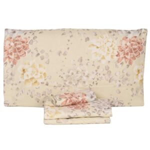 Parure copripiumino terea crema no stiro