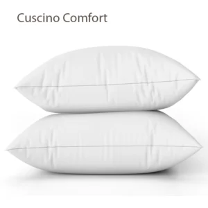 Cuscino per letto in fibra comfort home