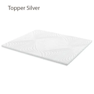 Topper per letto silver home