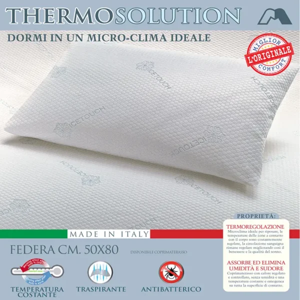Federa copricuscino thermosolution icetouch