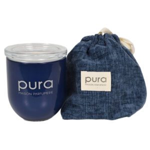 Candela profumata pura blu