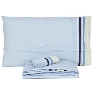Lenzuola matrimoniali smart azzurro