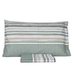 Lenzuola singole flower verde